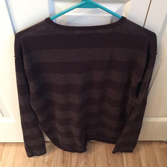 Axis LA Brown Striped Sweatshirt Mens XL NWOT - Picture 5 of 5